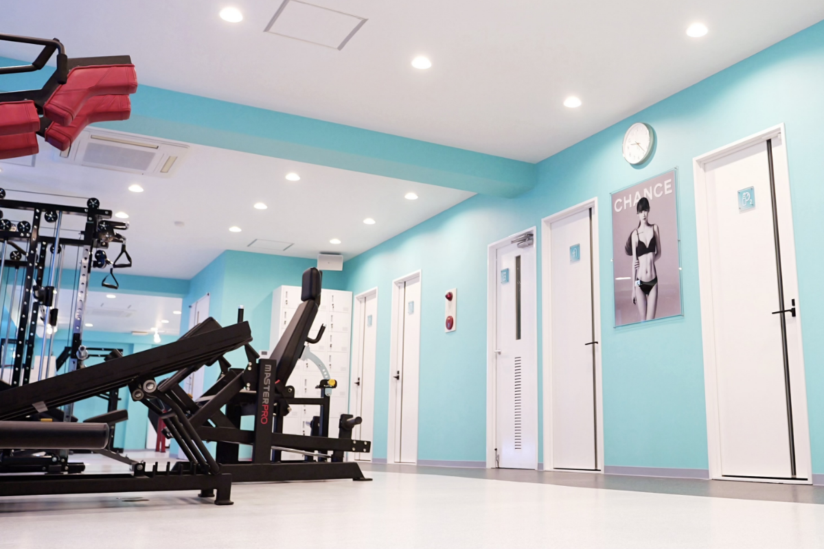 快適なパーソナルジム空間