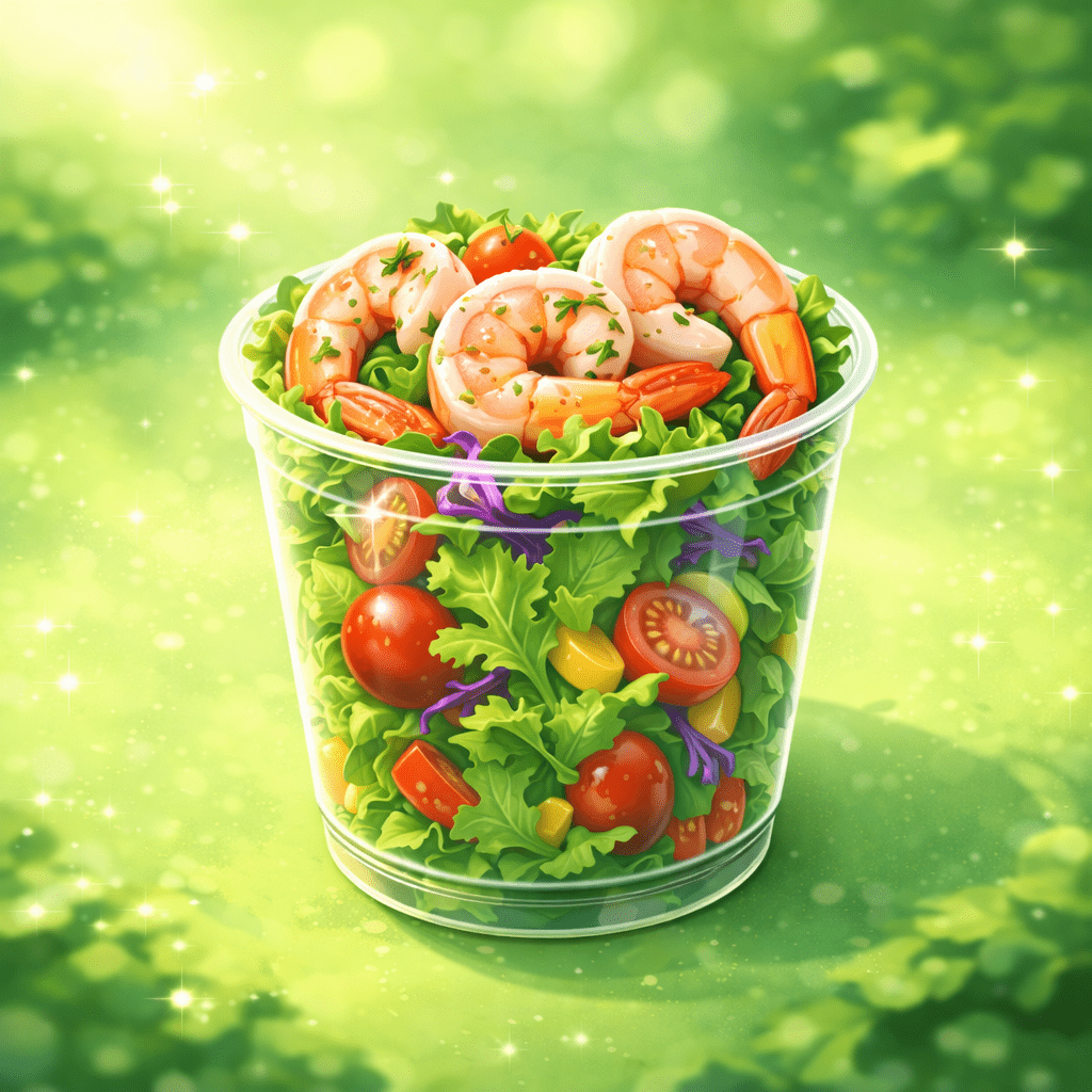 シュリンプカップサラダ