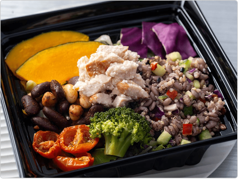 ミックスサラダ（スモークチキン&チーズ）