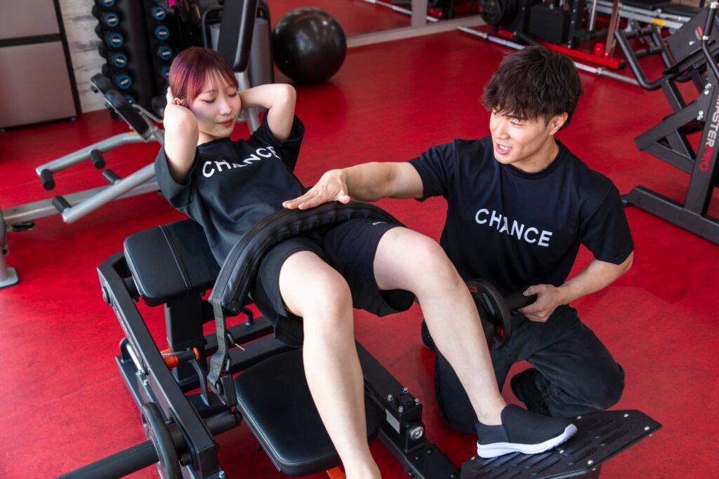 CHANCE GYM 心斎橋店のマシン紹介