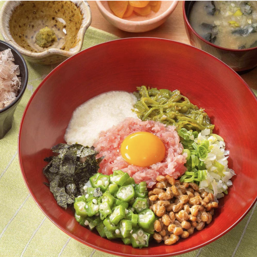 大戸屋ごはん処 なんばスカイオ店のメニュー”大戸屋ばくだん丼”