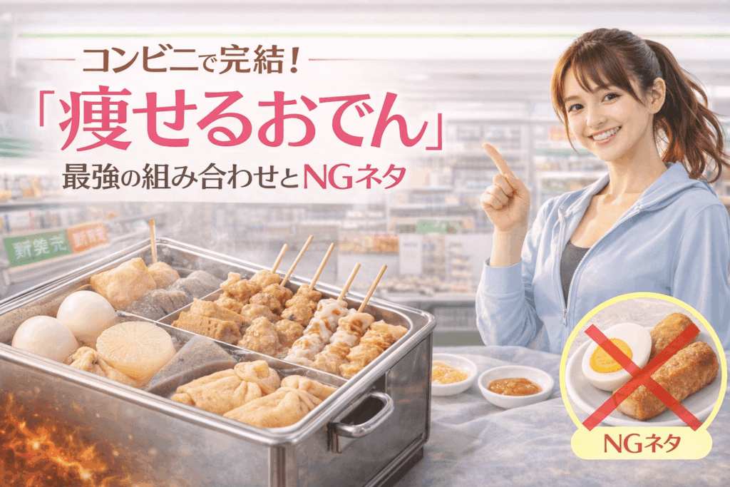 【2026最新・五反田】コンビニで完結！トレーナーが教える「痩せるおでん」最強の組み合わせとNGネタ