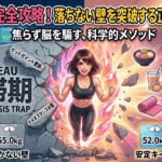 【完全攻略】停滞期はなぜ起こる？体重が落ちない絶望期を最速で抜け出す正しい対処法