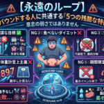 【永遠のループ】リバウンドする人に共通する「5つの残酷な特徴」。意志の弱さではありません