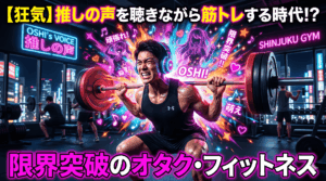【狂気】「推し」の声を聴きながら筋トレする時代！？限界突破のオタク・フィットネス