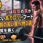 【ダイエットの罠】ヘルシーに見えて実は…「意外と脂質が高い食べ物」3選