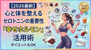 【2026最新】セロトニンは「痩せホルモン」の鍵！プロが教える心と体を整える習慣術