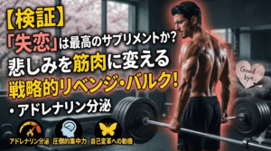 【検証】「失恋」は最高のサプリメントか？悲しみを筋肉に変える「リベンジ・バルク」の科学