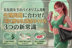 【2026年最新】五反田女子のバイオリズム攻略！生理周期に合わせた「賢く痩せる」3つの黄金サイクル