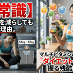 【新常識】カロリーを減らしても痩せない理由。マルチビタミン＆ミネラルが「ダイエットの鍵」を握る残酷な真実