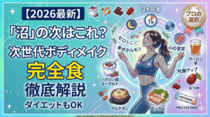 【2026最新】「沼」の次はこれ？SNSで話題の「次世代ボディメイク完全食」3選