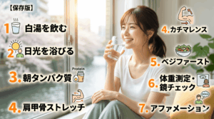 痩せる人がやっている「魔法の朝ルーティン」7選！代謝を爆上げする習慣