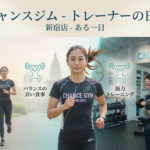 ダイエット中の休日の過ごし方。CHANCE GYM 新宿店トレーナーの1日ルーティンを紹介