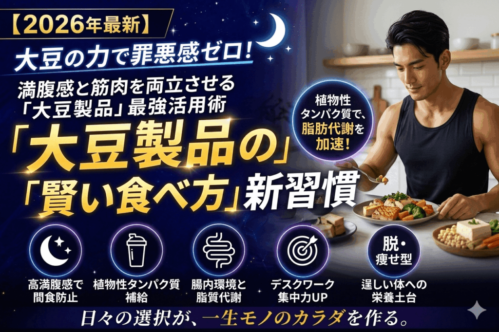 罪悪感ゼロで満腹！五反田ビジネスパーソンのための「豆腐・大豆製品」最強活用術