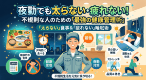 夜勤でも太らない・疲れない！不規則な人のための「最強の健康管理術」