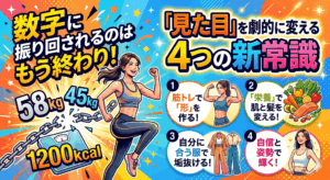 数字に振り回されるのはもう終わり！「見た目」を劇的に変える4つの新常識