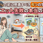 「痩せたい」の前に見直すべき4つの生活習慣！ダイエット失敗の本当の理由