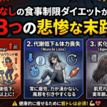 筋トレなしの食事制限ダイエットが迎える「3つの悲惨な末路」
