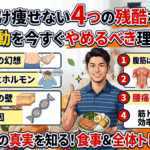 お腹だけ痩せない4つの残酷な理由！腹筋運動を今すぐやめるべき理由とは？