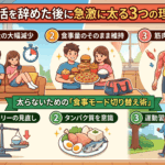 部活を辞めた後に急激に太る3つの理由と、太らないための「食事モード切り替え術」