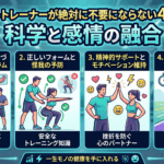 パーソナルトレーナーが絶対に不要にならない4つの理由！科学と感情の融合