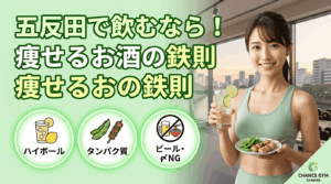 五反田で飲むならこれ！痩せるお酒の選び方と太らない「超」飲み会術