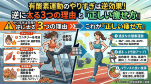 有酸素運動のやりすぎは逆効果！逆に太る3つの理由と「正しい痩せ方」