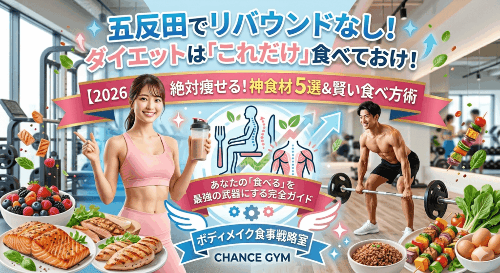 ダイエット成功の鍵は「これだけ」！五反田で痩せる、究極の「神食材」リスト