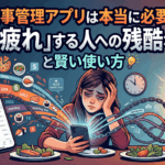 食事管理アプリは本当に必要？「記録疲れ」する人への残酷な真実と賢い使い方
