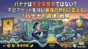 バナナは完全栄養食ではない？不足アセットを補い最強の燃料に変える「バナナ調律」戦略