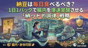 納豆は毎日食べるべき？1日1パックで腸内を爆速覚醒させる「納豆調律」戦略