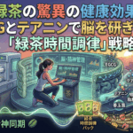緑茶の驚異の健康効果！EGCGとテアニンで脳を研ぎ澄ます「緑茶時間調律」戦略