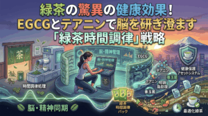 緑茶の驚異の健康効果！EGCGとテアニンで脳を研ぎ澄ます「緑茶時間調律」戦略
