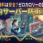 人工甘味料は安全？ゼロカロリーの罠を暴く「腸内サーバー防衛」戦略