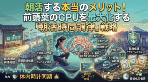 朝活する本当のメリット！前頭葉のCPUを最大化する「朝活時間調律」戦略
