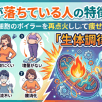 代謝が落ちている人の特徴7選！細胞のボイラーを再点火して痩せ体質を作る「生体調律」戦略
