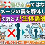 「ヘルシー＝痩せる」ではない理由！イメージの罠を解体して体脂肪を落とす「生体調律」戦略