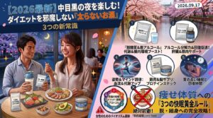 【2026年最新】中目黒の夜を楽しむ！ダイエットを邪魔しない「太らないお酒」3つの新常識