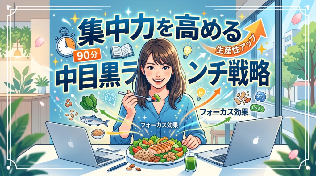 集中力を高める中目黒ランチ戦略