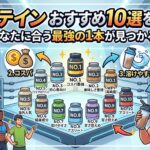 プロテインおすすめ10選を比較