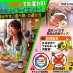 中目黒で効率よくダイエット！プロが教える「痩せやすい食べ物」の選び方