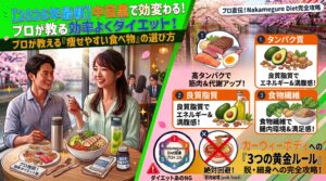 中目黒で効率よくダイエット！プロが教える「痩せやすい食べ物」の選び方