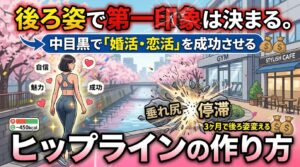 後ろ姿で第一印象は決まる。中目黒で「婚活・恋活」を成功させるヒップラインの作り方