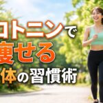 セロトニンで痩せる心と体の習慣術