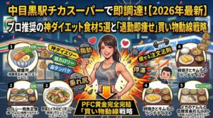 中目黒駅チカスーパーで即調達！プロ推奨の神ダイエット食材5選と「退勤即痩せ」買い物動線戦略【2026年最新】