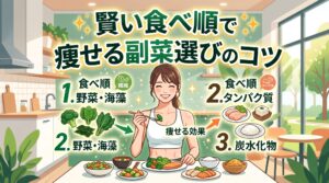 賢い食べ順で痩せる副菜選びのコツ