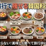 韓国旅行で痩せる韓国料理10選