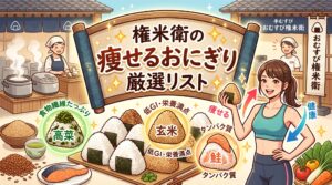 権米衛の痩せるおにぎり厳選リスト