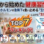 30代から始めたい健康習慣7選！基礎代謝とホルモンの急降下を食い止める「生体調律」戦略