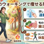 秋のウォーキングで痩せる理由